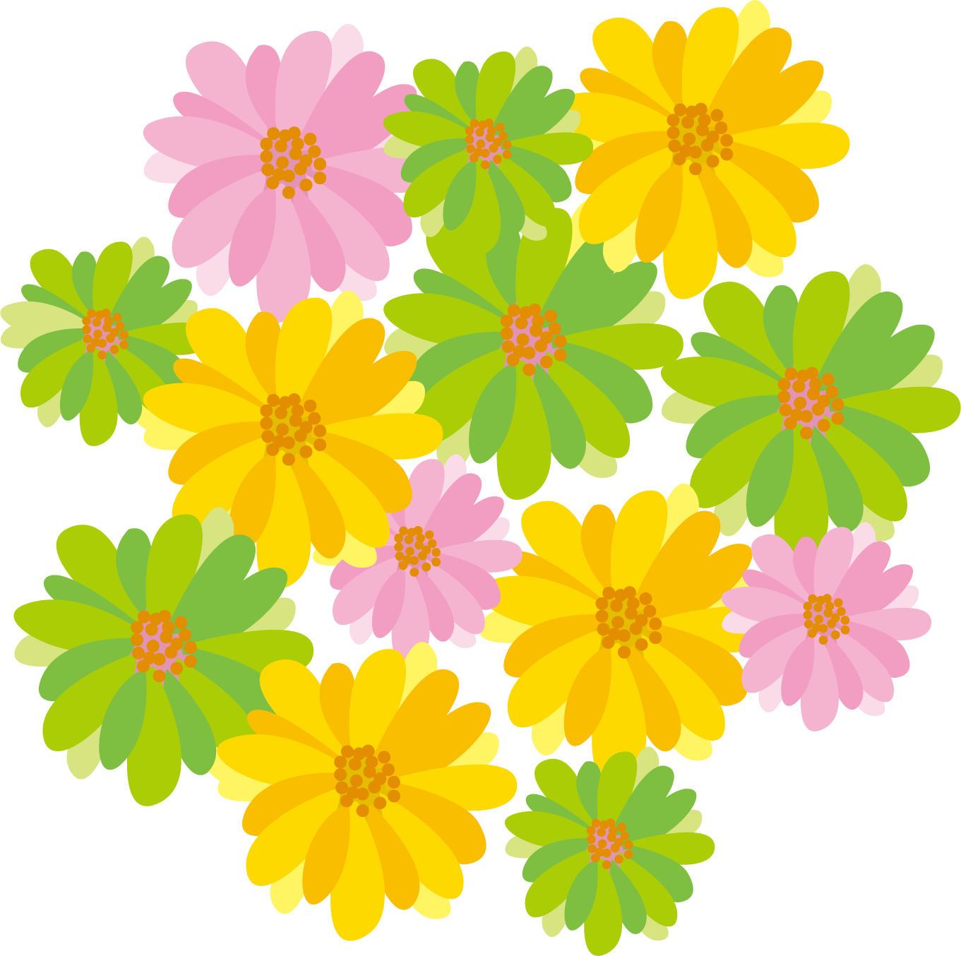 フリー イラスト 花詳細 3位