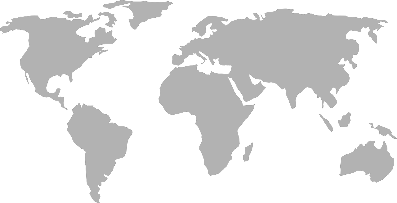 フリー 世界 地図詳細 6位