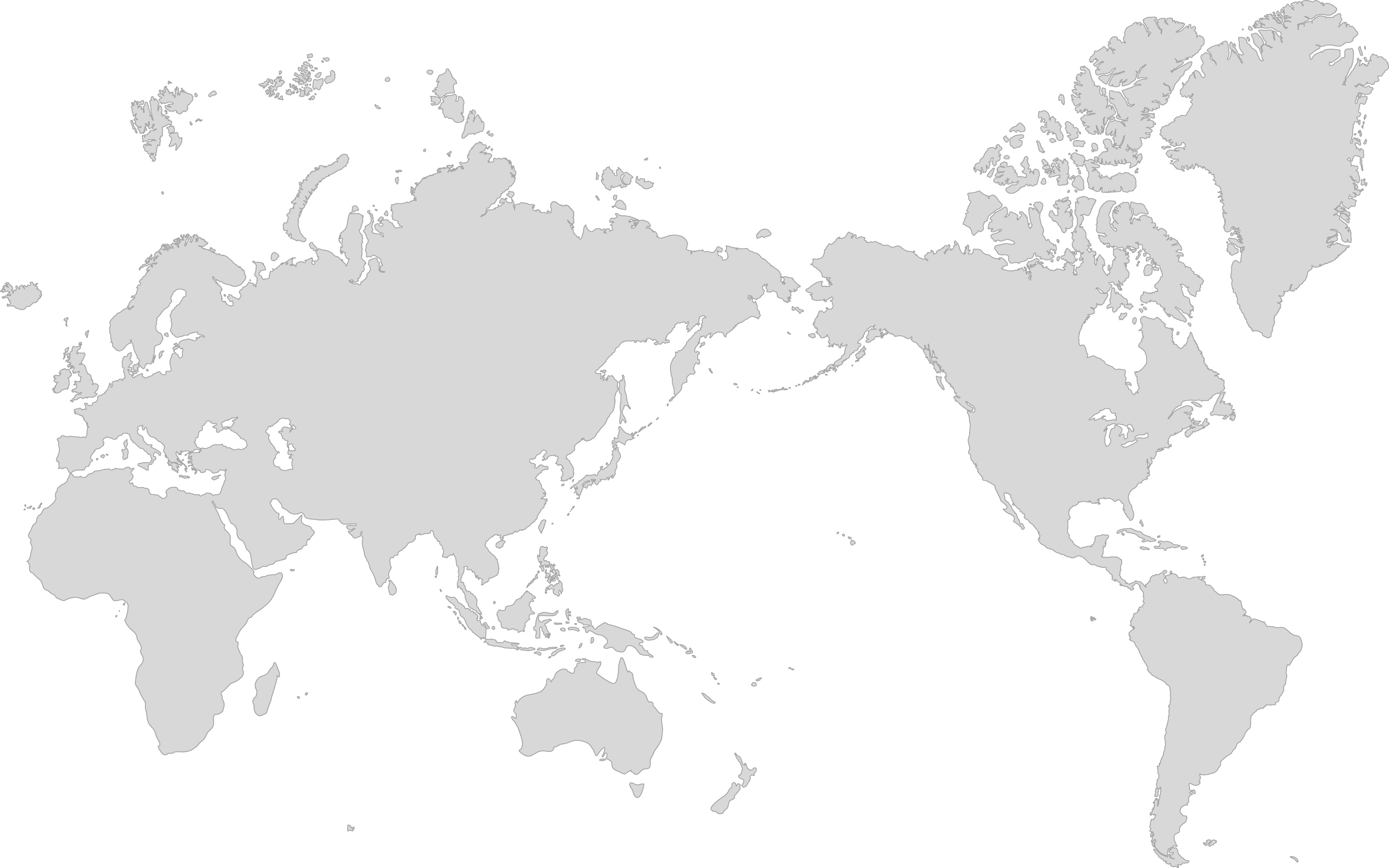 フリー 世界 地図詳細 7位