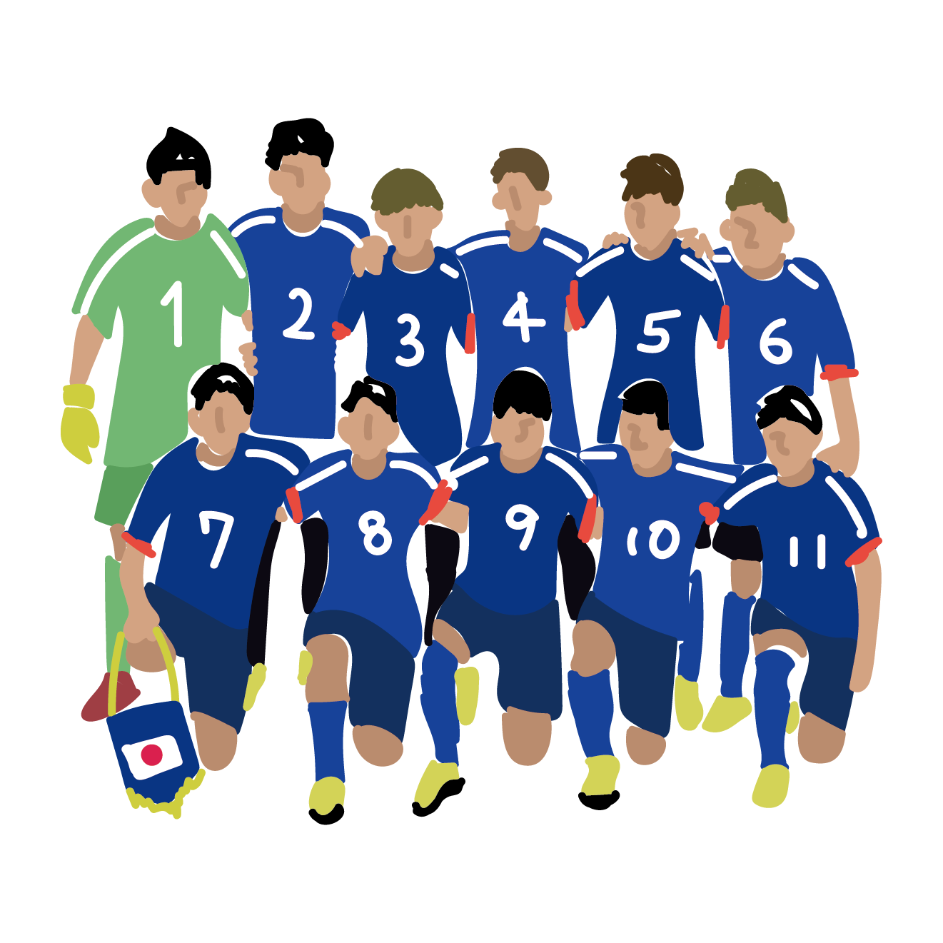 フリー 素材 サッカー詳細 9位