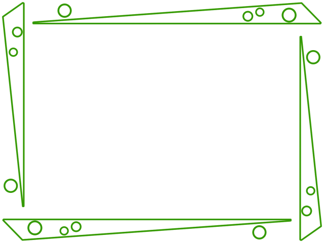 フレーム フリー 素材 シンプル詳細 2位