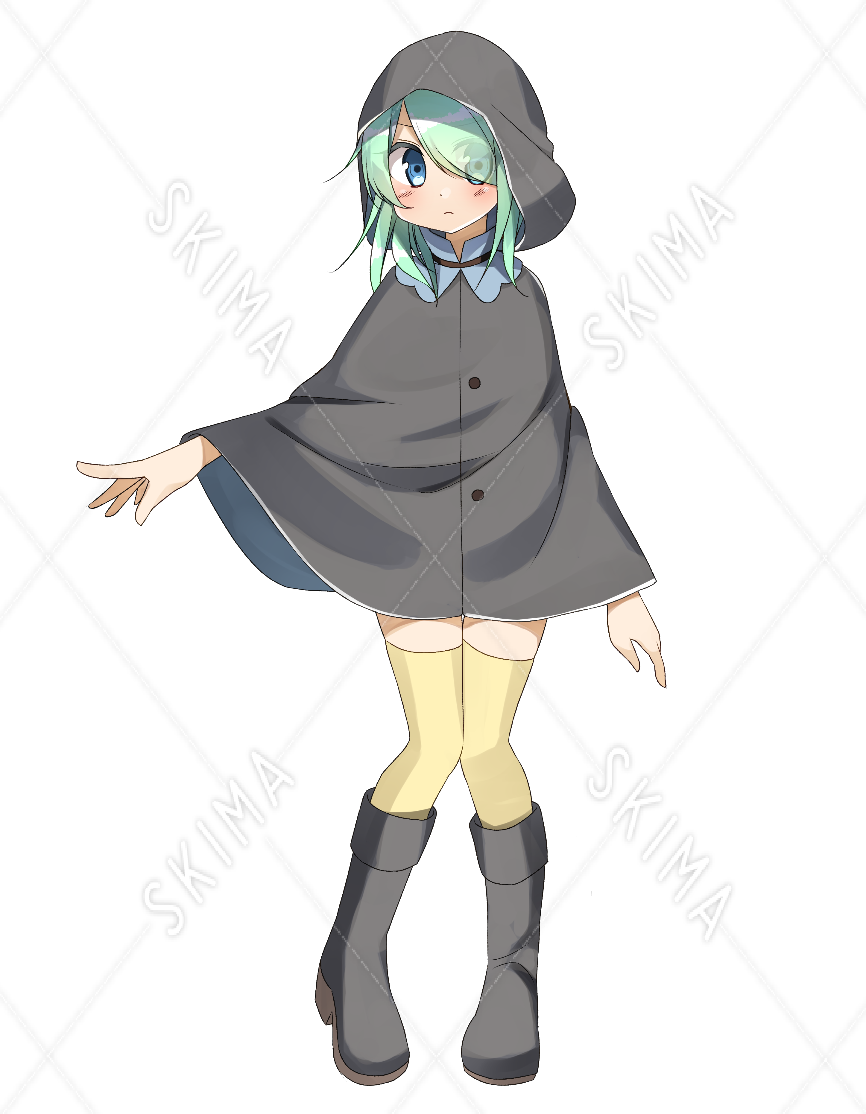 フード 女の子 イラスト - KibrisPDR