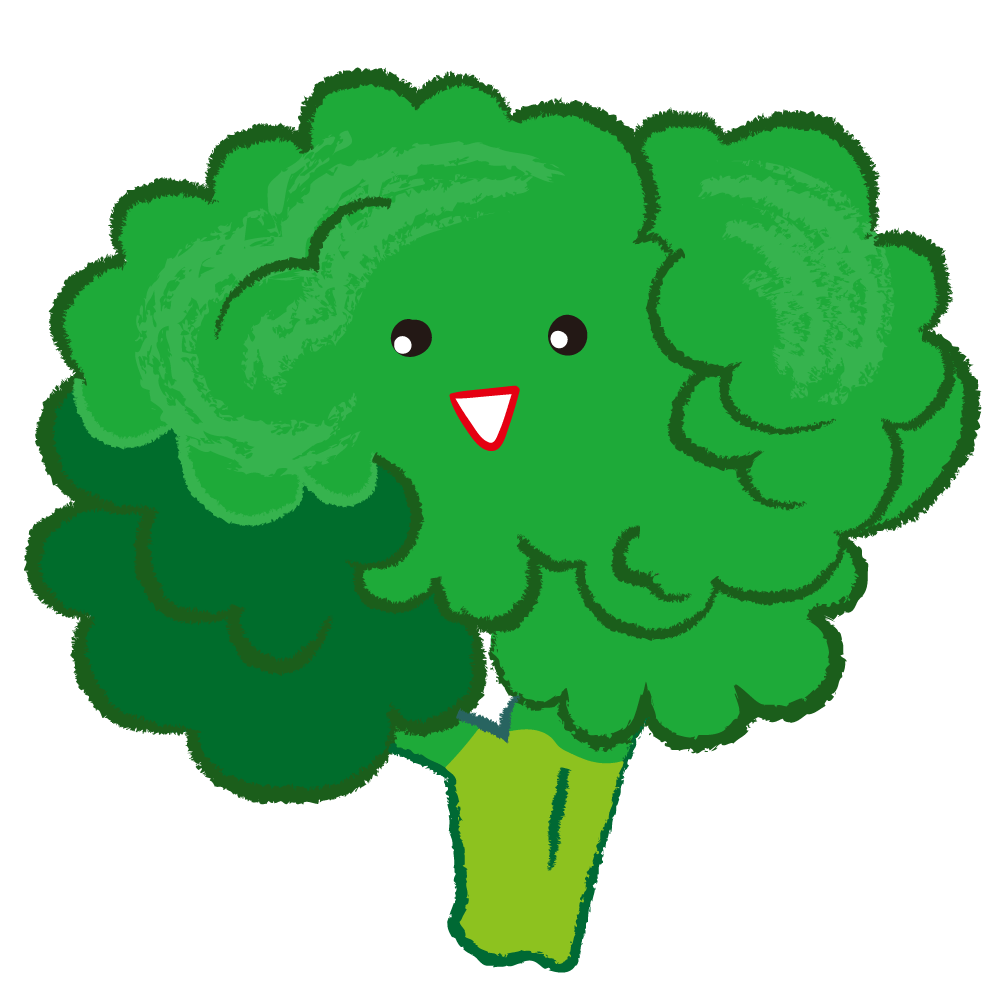 ブロッコリー イラスト かわいい詳細 9位