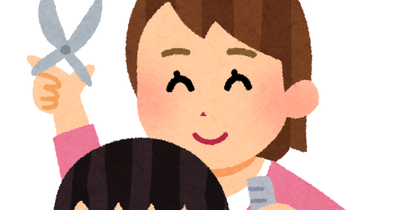 ヘア カット イラスト詳細 7位