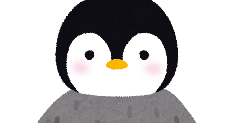 ペンギン イラスト 顔詳細 5位