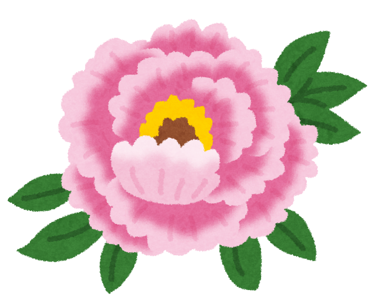 ボタン 花 イラスト詳細 6位