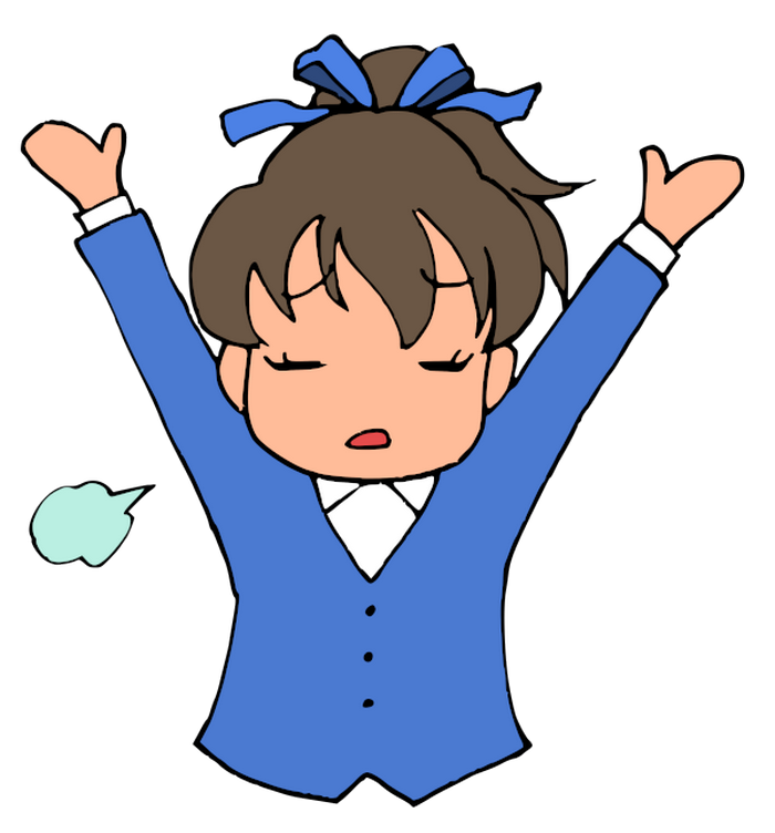 ポニーテール の 女の子 イラスト詳細 9位