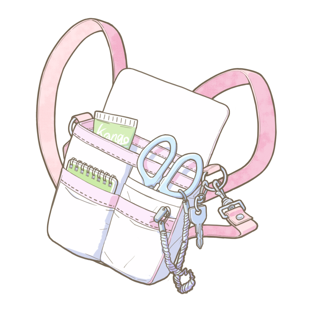ポーチ イラスト詳細 2位