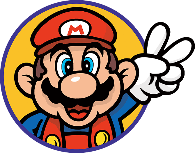 マリオ イラスト 白黒詳細 6位