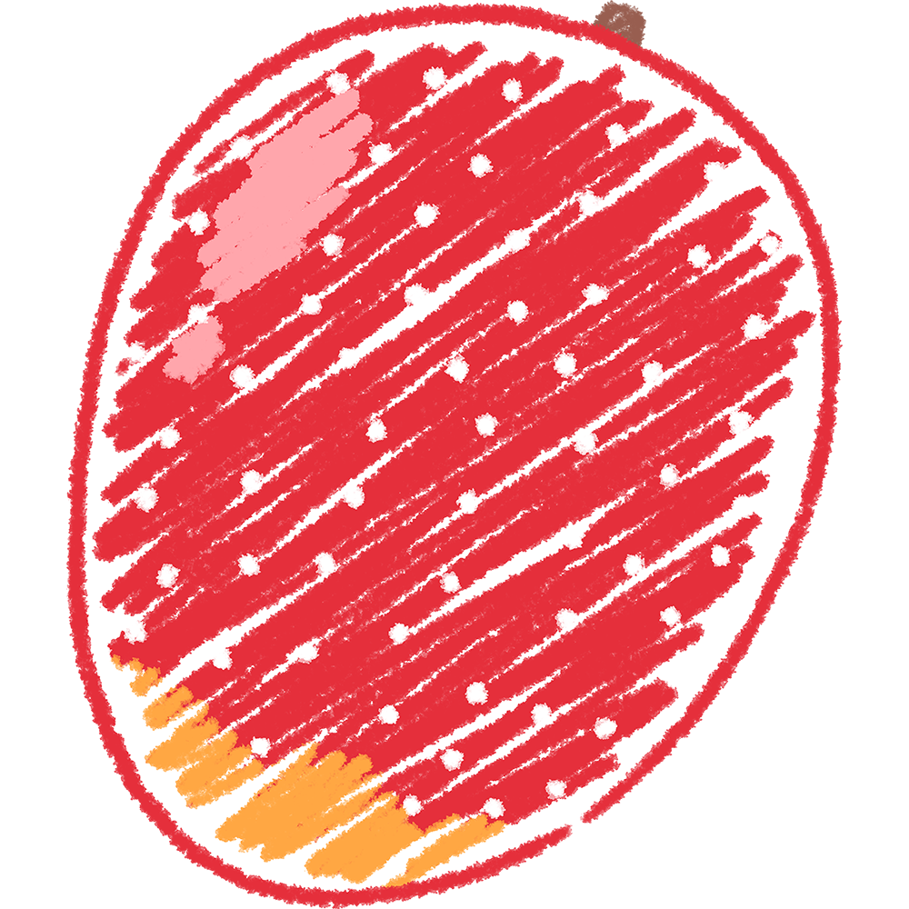 マンゴー イラスト 手書き詳細 2位