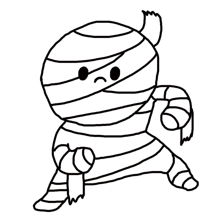 ミイラ イラスト かわいい詳細 7位