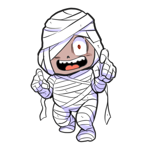 ミイラ イラスト かわいい詳細 8位