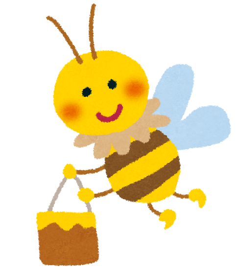 ミツバチ の イラスト詳細 4位