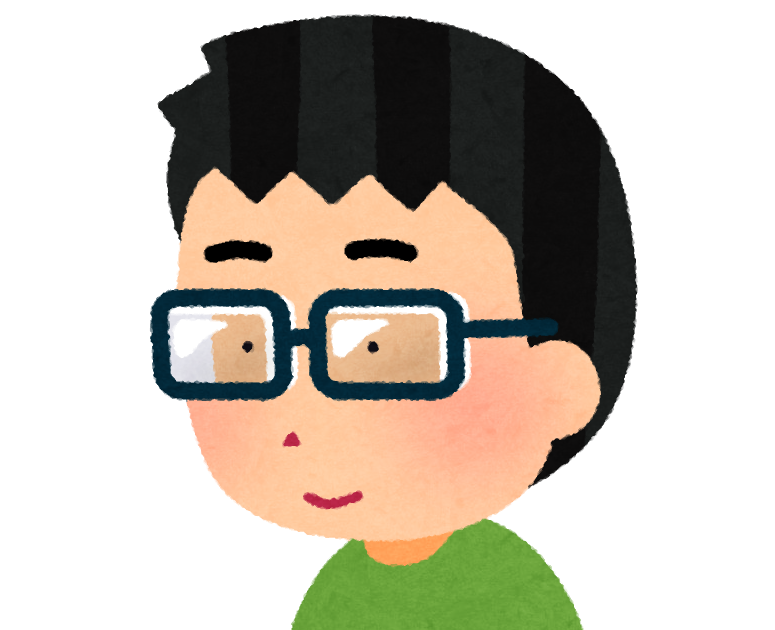 メガネ おじさん イラスト詳細 11位