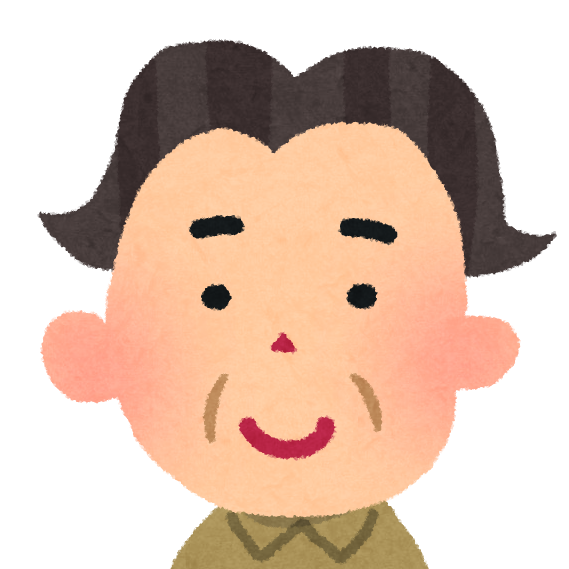 メガネ おじさん イラスト詳細 6位