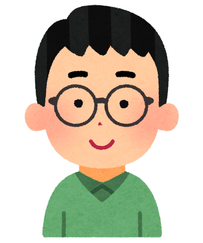 メガネ かけ てる イラスト詳細 2位