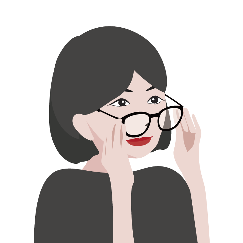 メガネ かけ てる イラスト詳細 10位