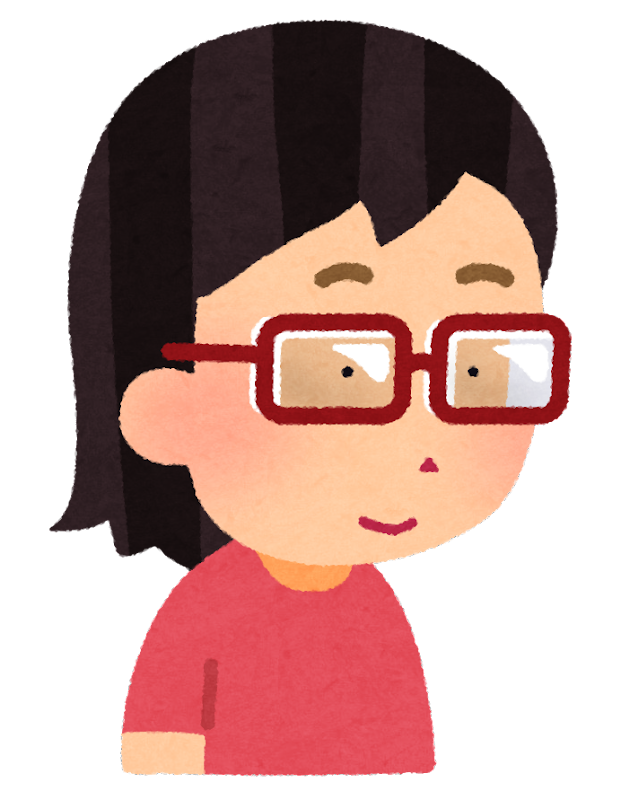 メガネ かけ てる イラスト詳細 3位