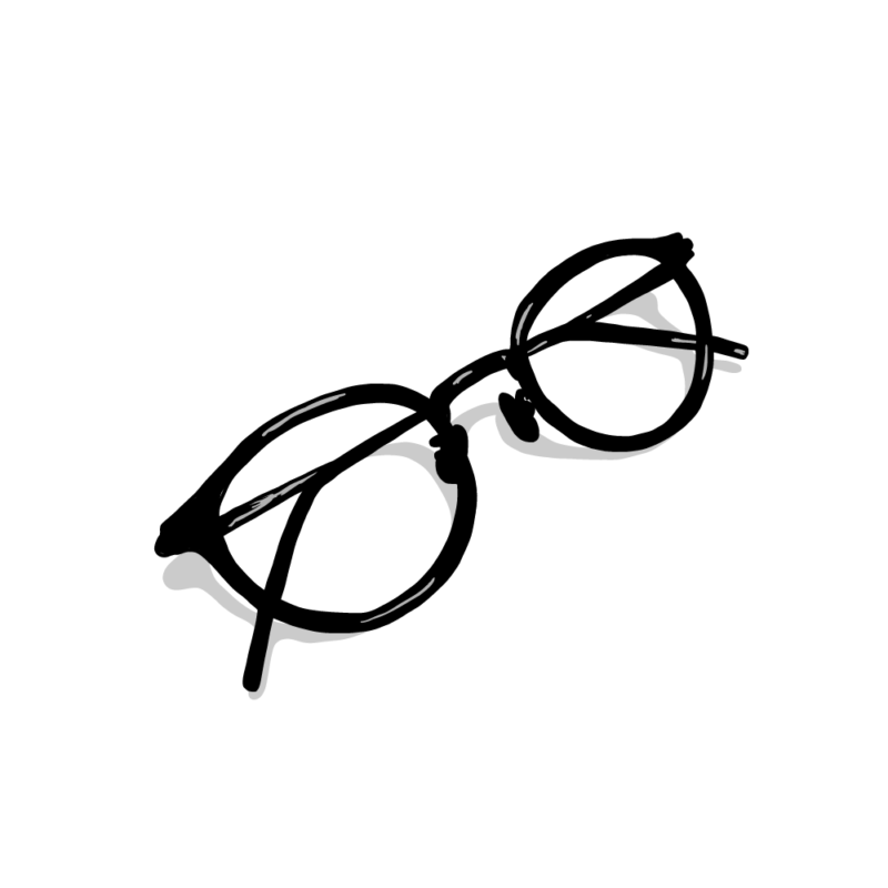 メガネ イラスト詳細 9位