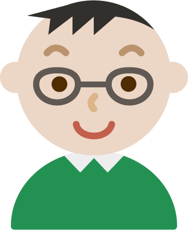 メガネ 男 イラスト詳細 10位