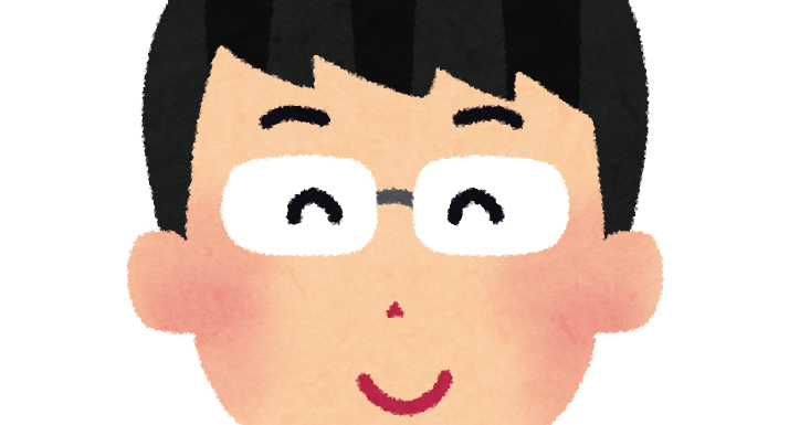 メガネ 男 イラスト詳細 6位