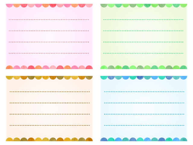 メモ用紙 メモ テンプレート 無料 かわいい詳細 11位