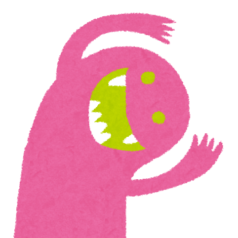 モンスター イラスト 簡単詳細 6位