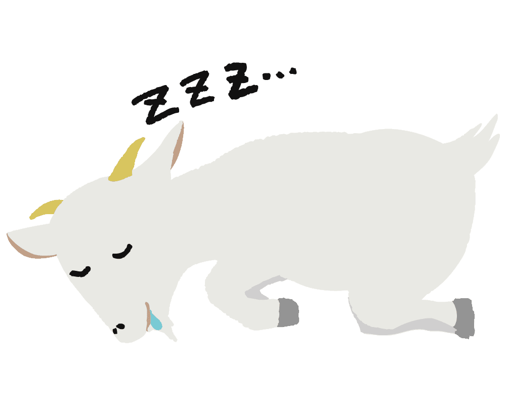 ヤギ イラスト 手書き詳細 3位