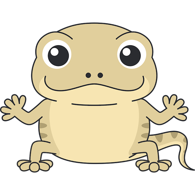 ヤモリ イラスト かわいい詳細 4位