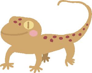 ヤモリ イラスト かわいい詳細 6位