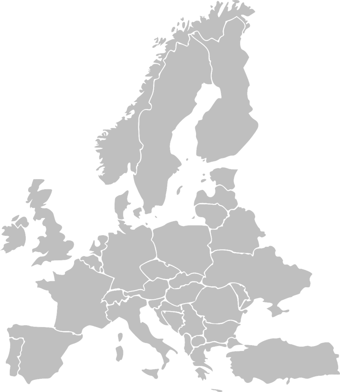 ヨーロッパ 地図 イラスト - KibrisPDR