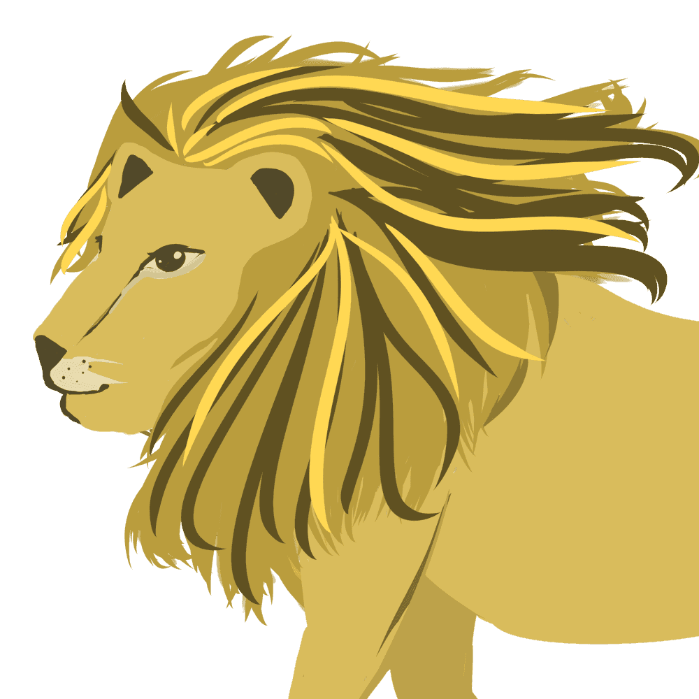 ライオン かっこいい イラスト - KibrisPDR