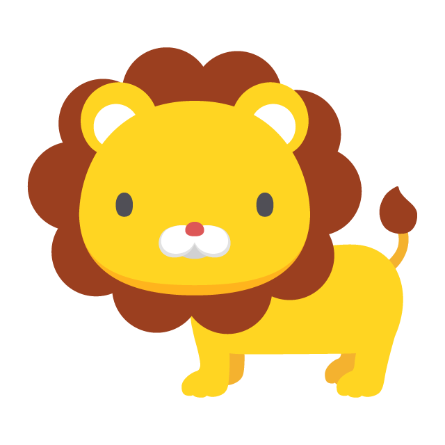 ライオン イラスト 顔詳細 9位