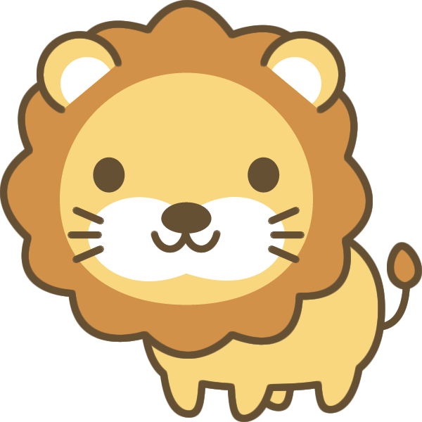 ライオン イラスト 顔詳細 11位