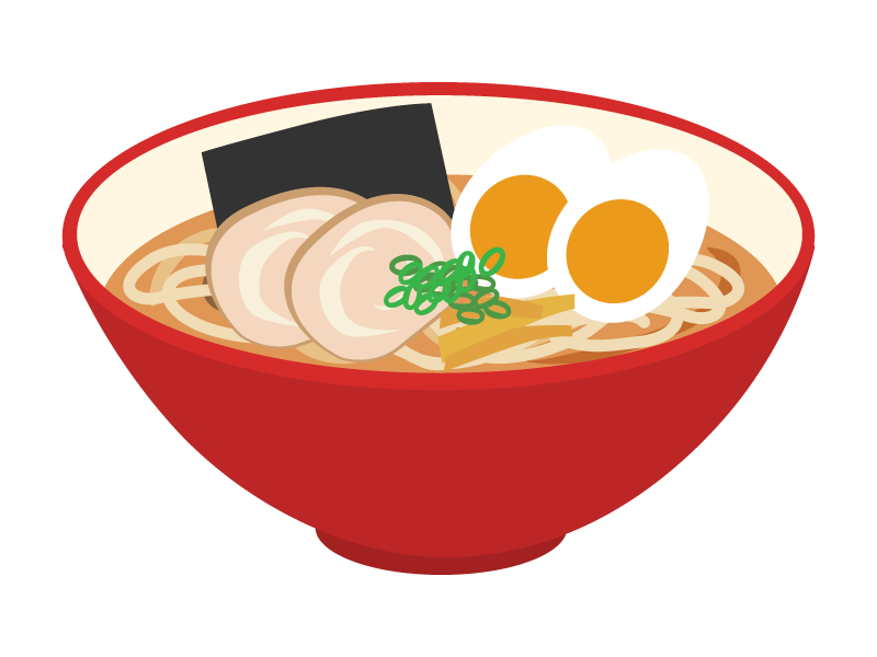 ラーメン イラスト詳細 2位