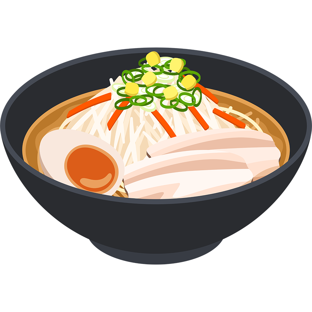 ラーメン イラスト 無料詳細 6位