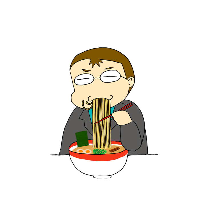 ラーメン 食べ てる イラスト詳細 8位