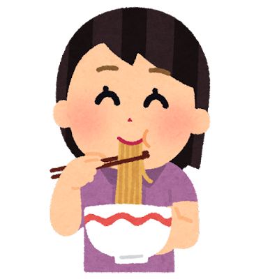 ラーメン 食べ てる イラスト詳細 6位