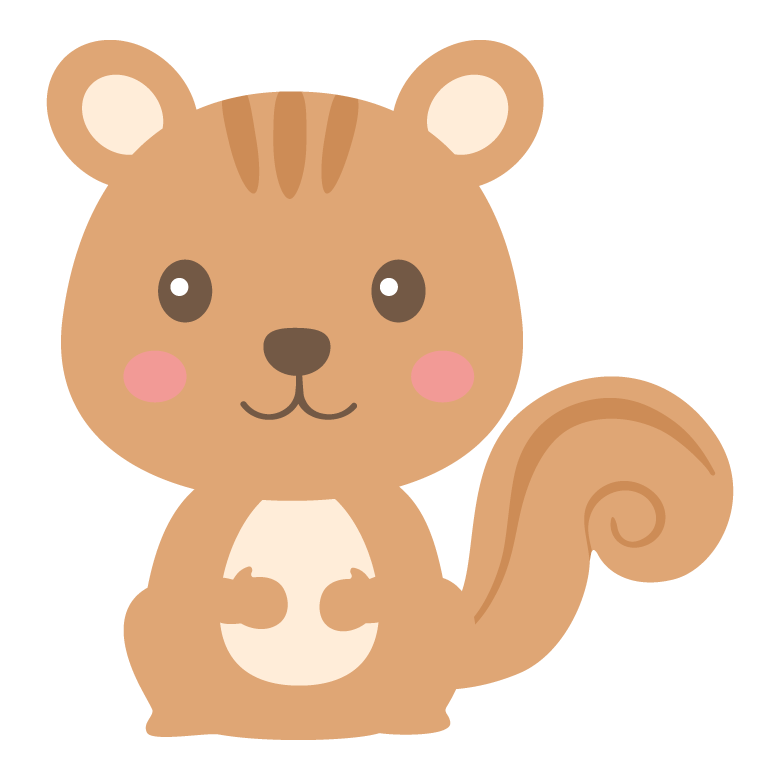 リス かわいい イラスト - KibrisPDR