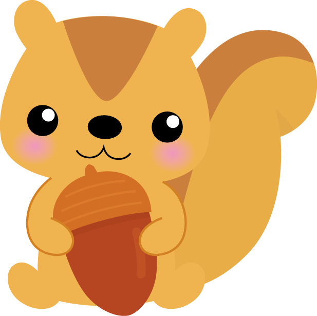 リス イラスト フリー詳細 10位