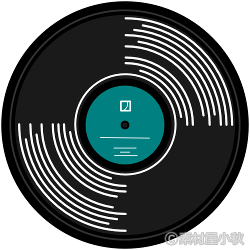 レコード 素材詳細 3位