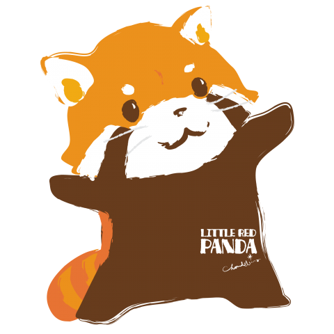 レッサーパンダ イラスト かわいい詳細 10位
