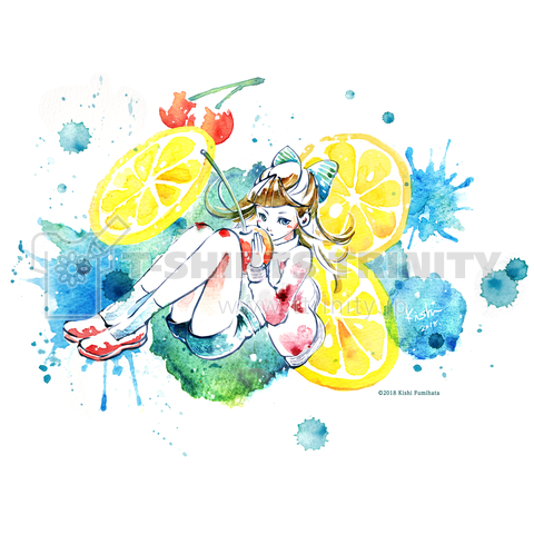 レモン ソーダ イラスト詳細 3位
