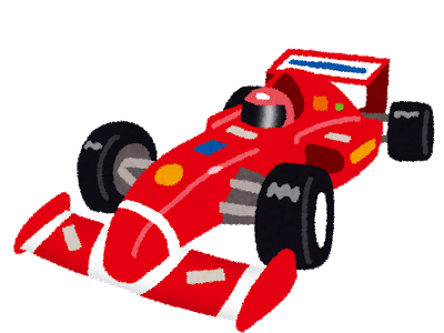 レーシング カー イラスト詳細 6位