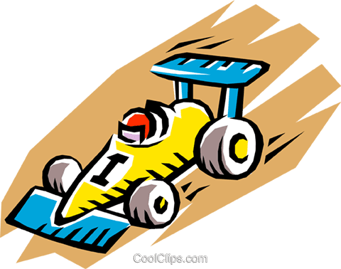レーシング カー イラスト詳細 7位