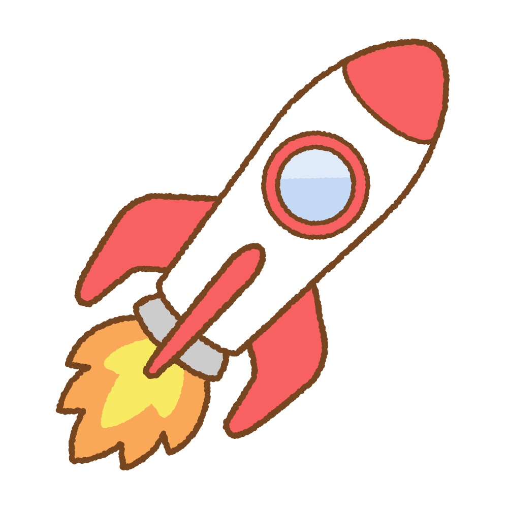 ロケット の 絵詳細 2位