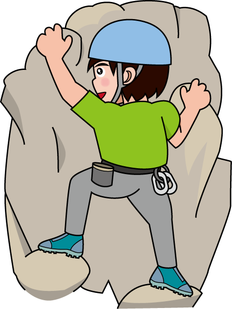ロック クライミング イラスト詳細 5位