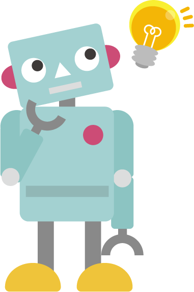 ロボット かわいい イラスト詳細 12位