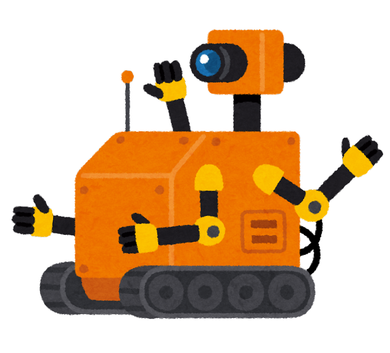 ロボット かわいい イラスト詳細 4位