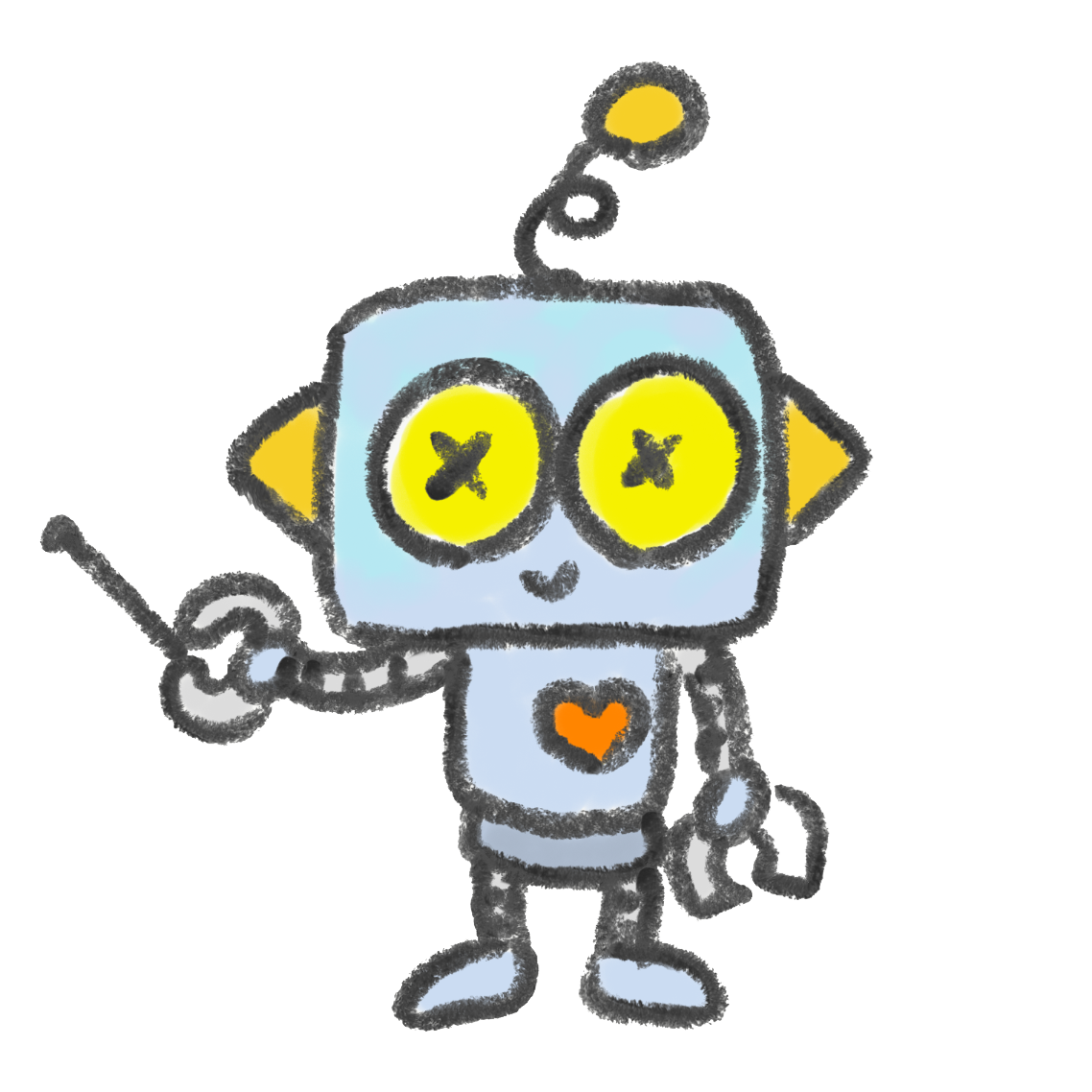 ロボット かわいい イラスト詳細 7位